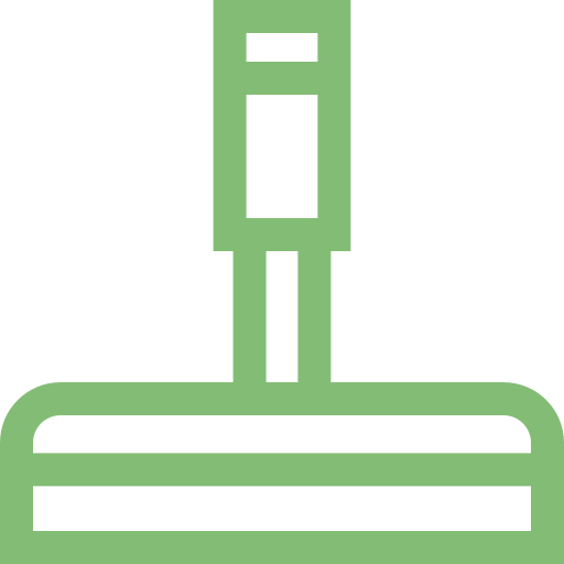 Cleaning window scraper icon, indicating trust